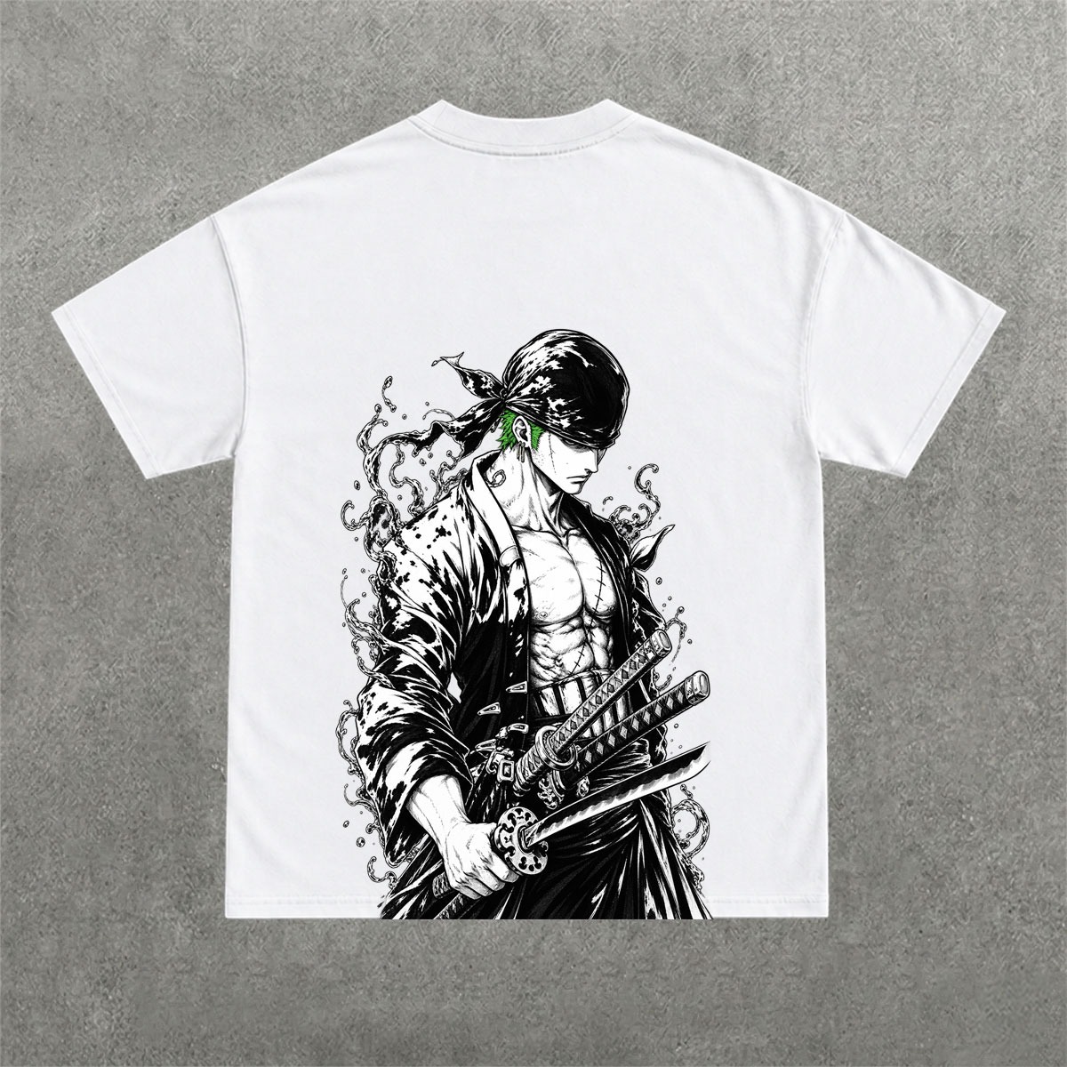 Deez Prints ZORO 1 REGULAR OVERSIZED TEE photo 4