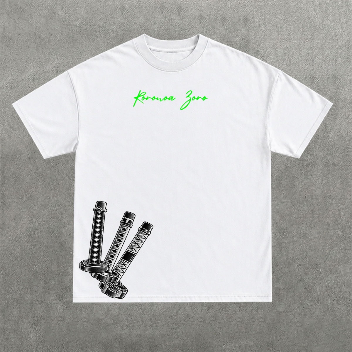 Deez Prints ZORO 1 REGULAR OVERSIZED TEE photo 2