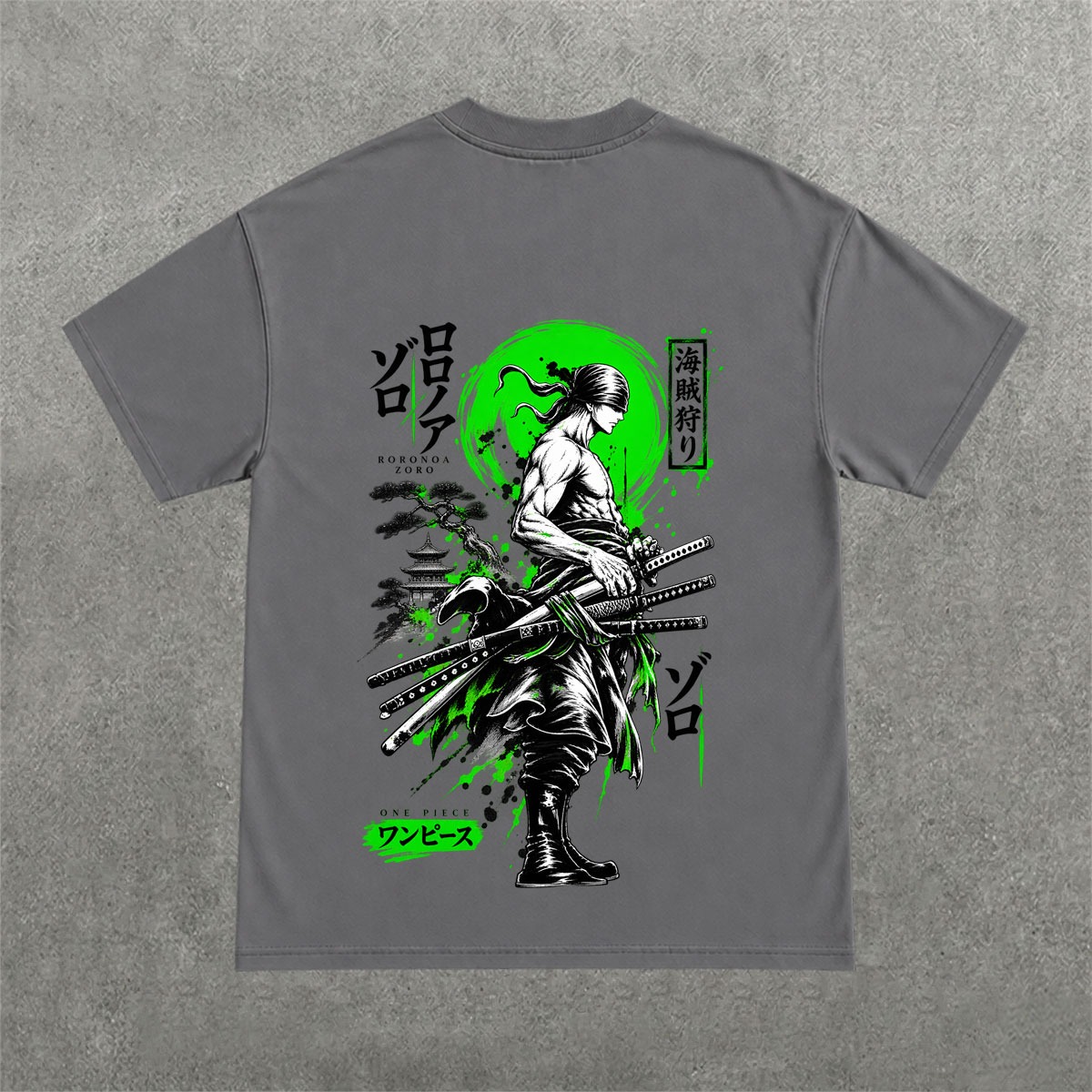 Deez Prints ZORO 2 REGULAR OVERSIZED TEE photo 4