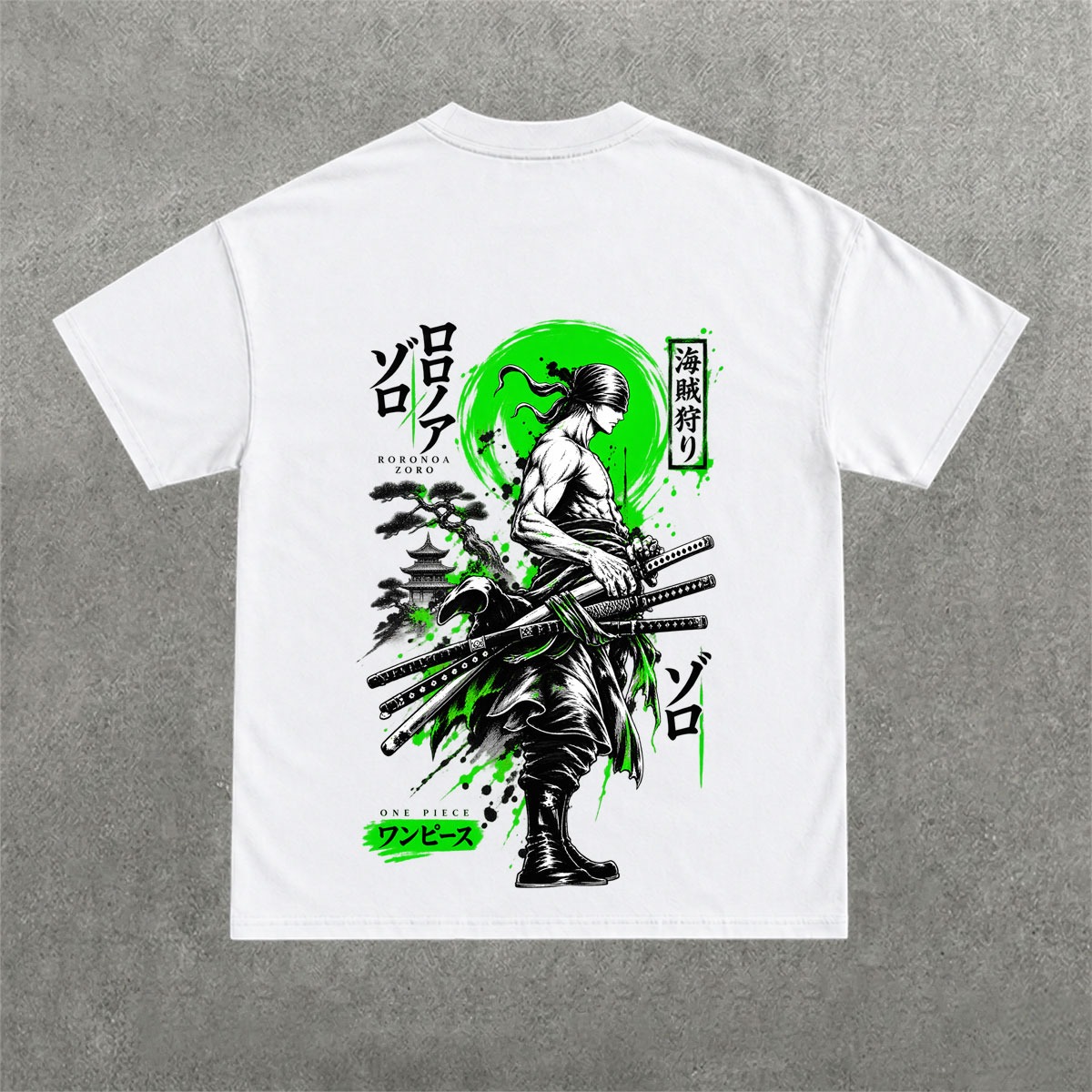 Deez Prints ZORO 2 REGULAR OVERSIZED TEE photo 2