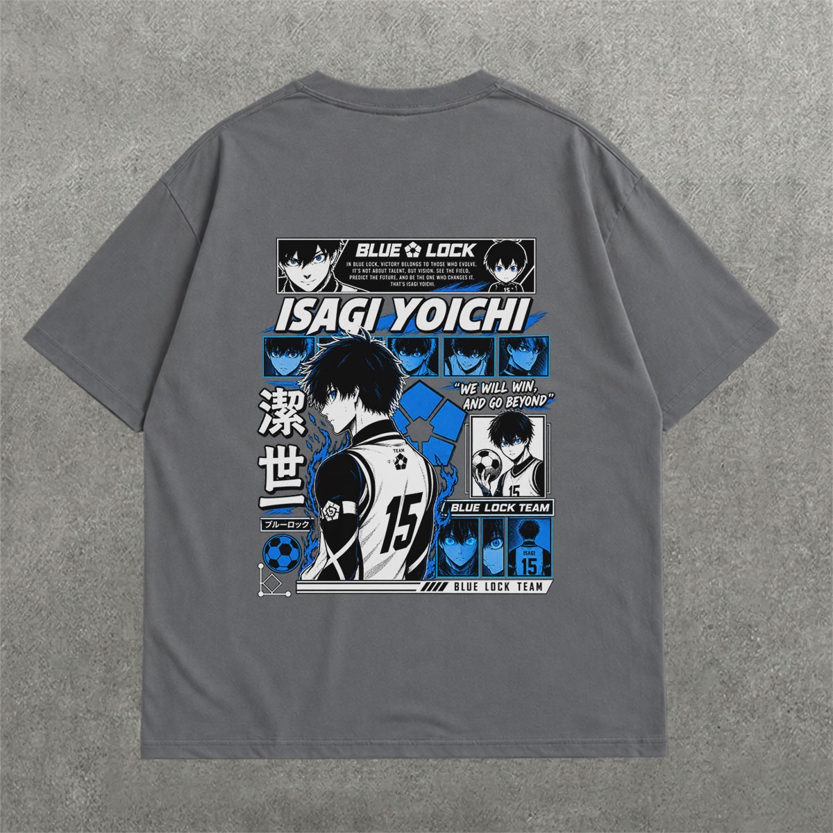 Deez Prints BLUELOCK DROP SHOULDER TEE photo 4