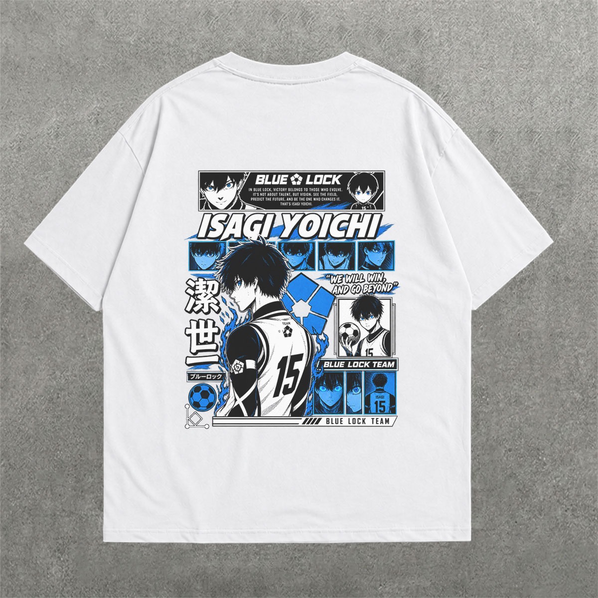 Deez Prints BLUELOCK DROP SHOULDER TEE photo 2