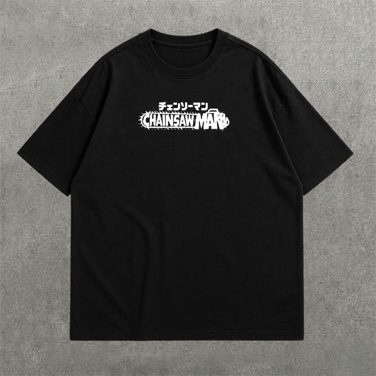 Deez Prints CHAINSAW 1 DROP SHOULDER TEE photo 3