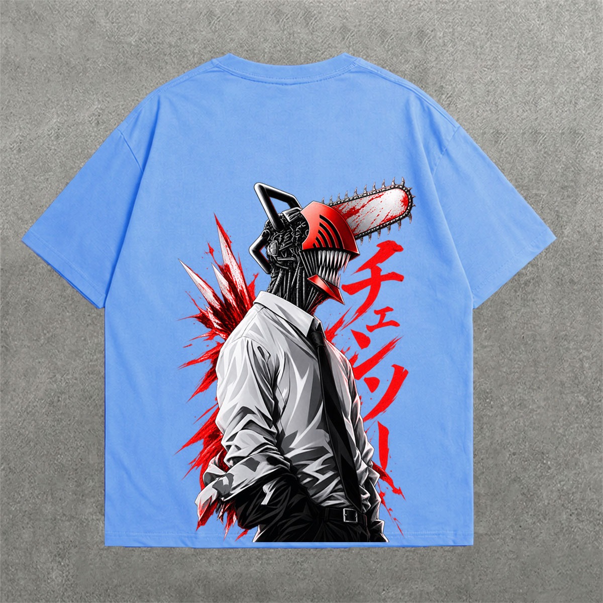 Deez Prints CHAINSAW 2 DROP SHOULDER TEE photo 5