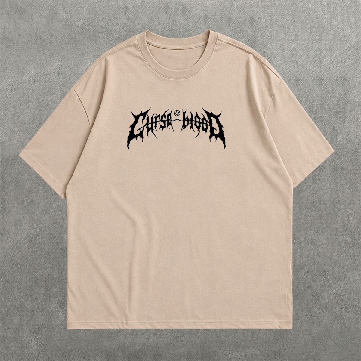 Deez Prints CURSE DROP SHOULDER TEE photo 3
