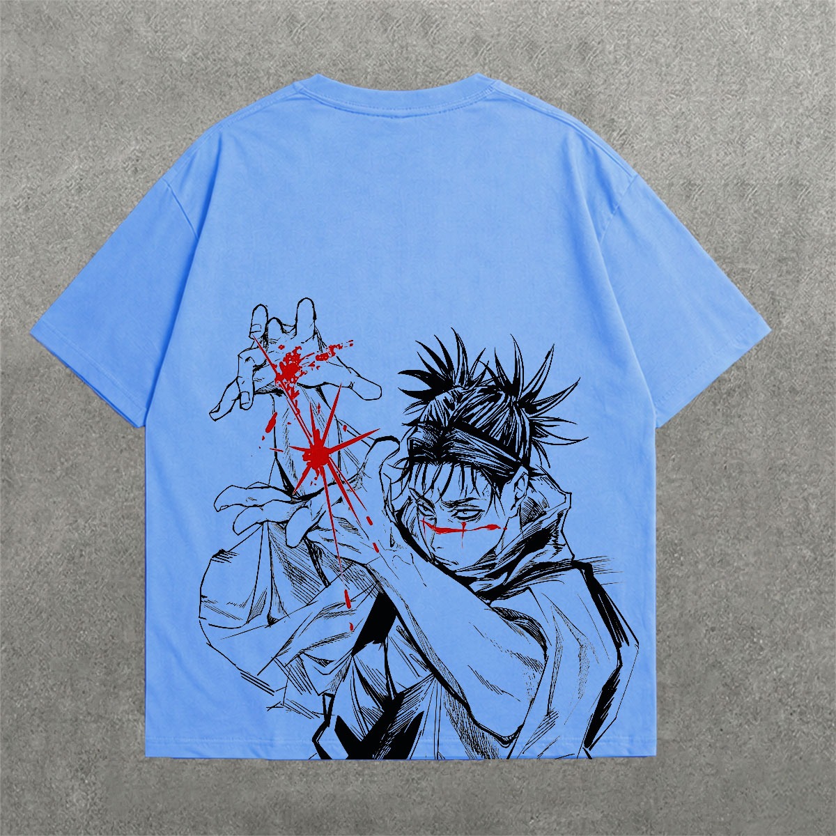 Deez Prints CURSE DROP SHOULDER TEE photo 4