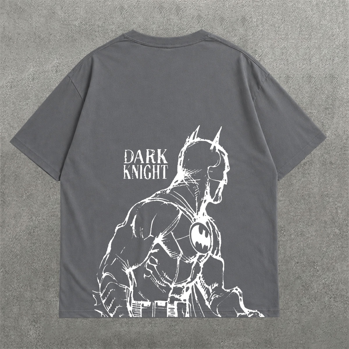Deez Prints DARK KNIGHT DROP SHOULDER TEE photo 5