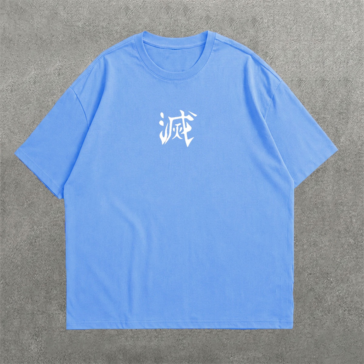 Deez Prints FIRE BLEU DROP SHOULDER TEE photo 2