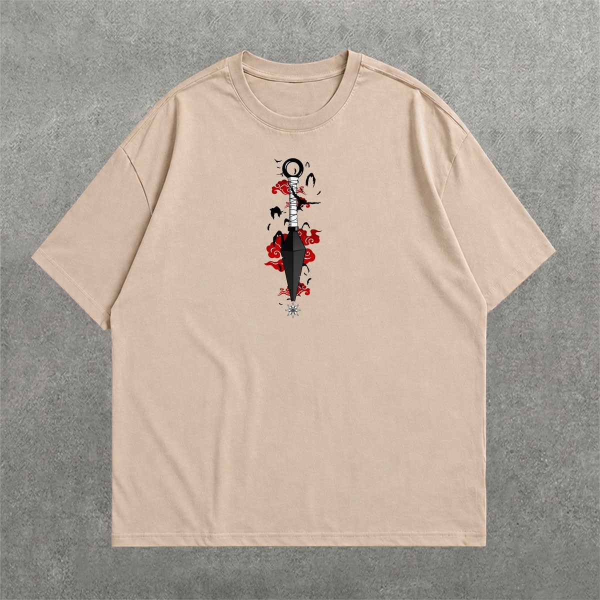 Deez Prints NARUTO 3 DROP SHOULDER TEE photo 2