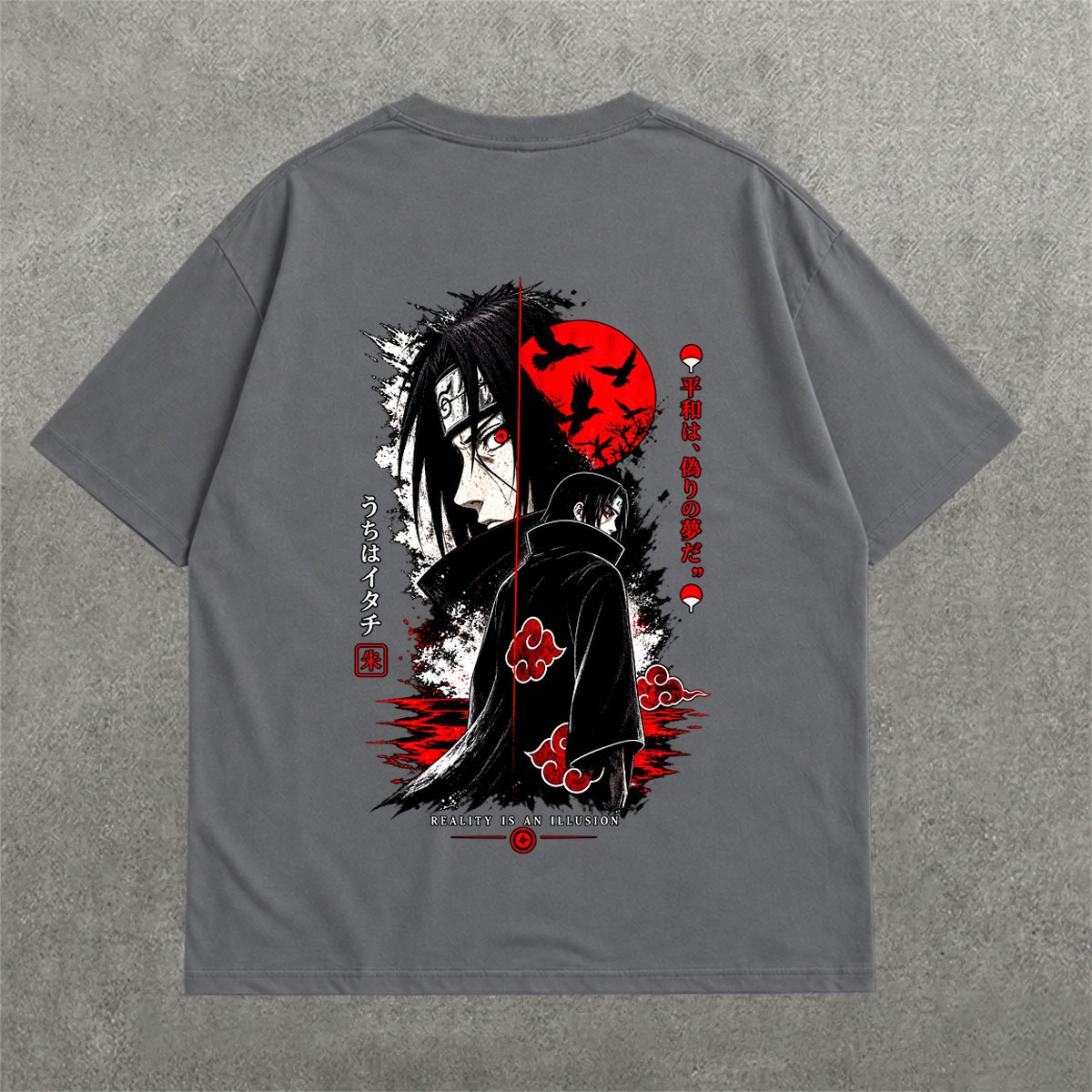 Deez Prints NARUTO 3 DROP SHOULDER TEE photo 5