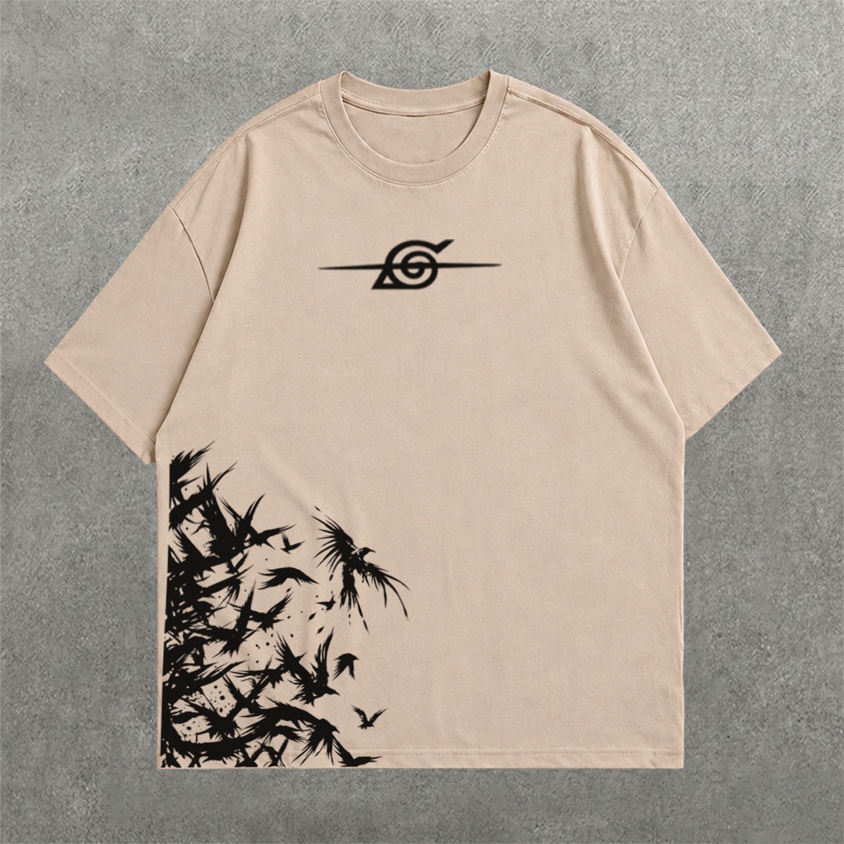 Deez Prints NARUTO 4 DROP SHOULDER TEE photo 3