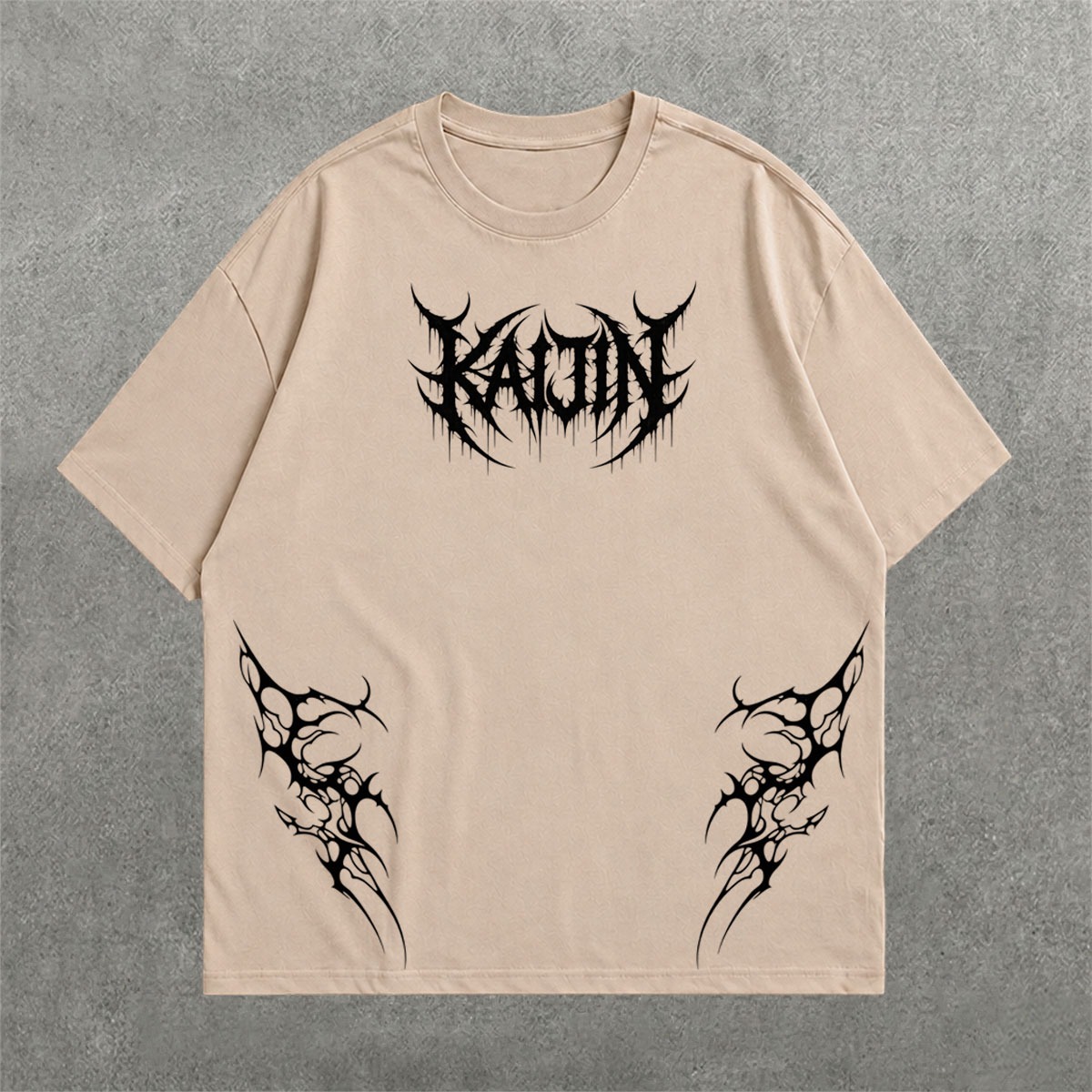 Deez Prints REGULAR SERIES DROP SHOULDER TEE photo 2