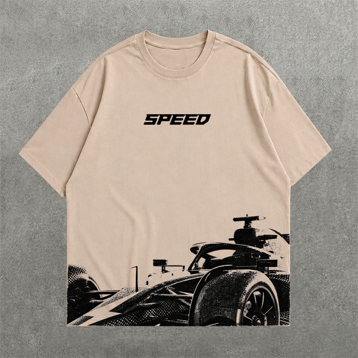 Deez Prints SPEED DROP SHOULDER TEE photo 2
