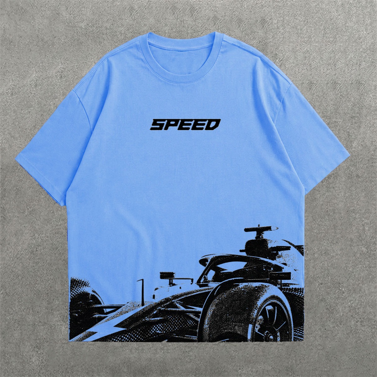 Deez Prints SPEED DROP SHOULDER TEE photo 3