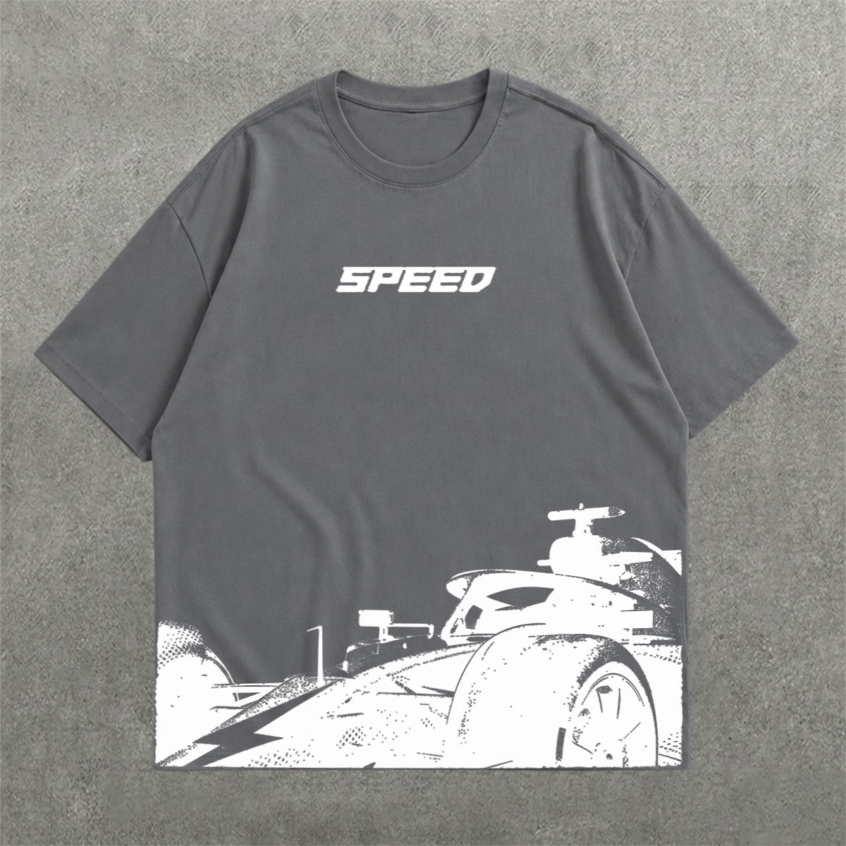 Deez Prints SPEED DROP SHOULDER TEE photo 4