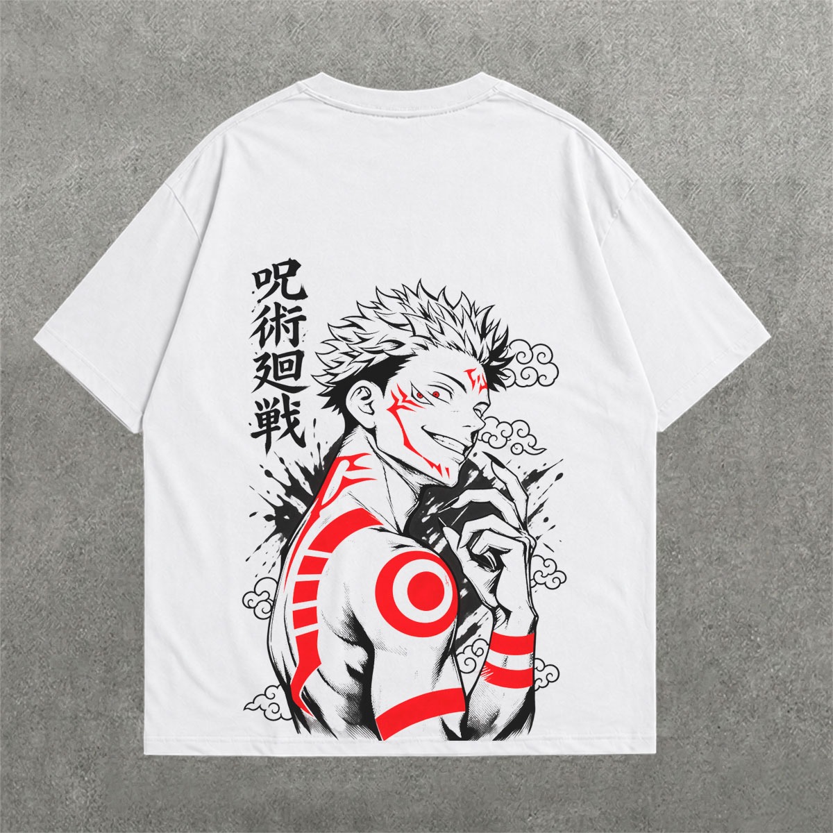 Deez Prints SUKUNA DROP SHOULDER TEE photo 4