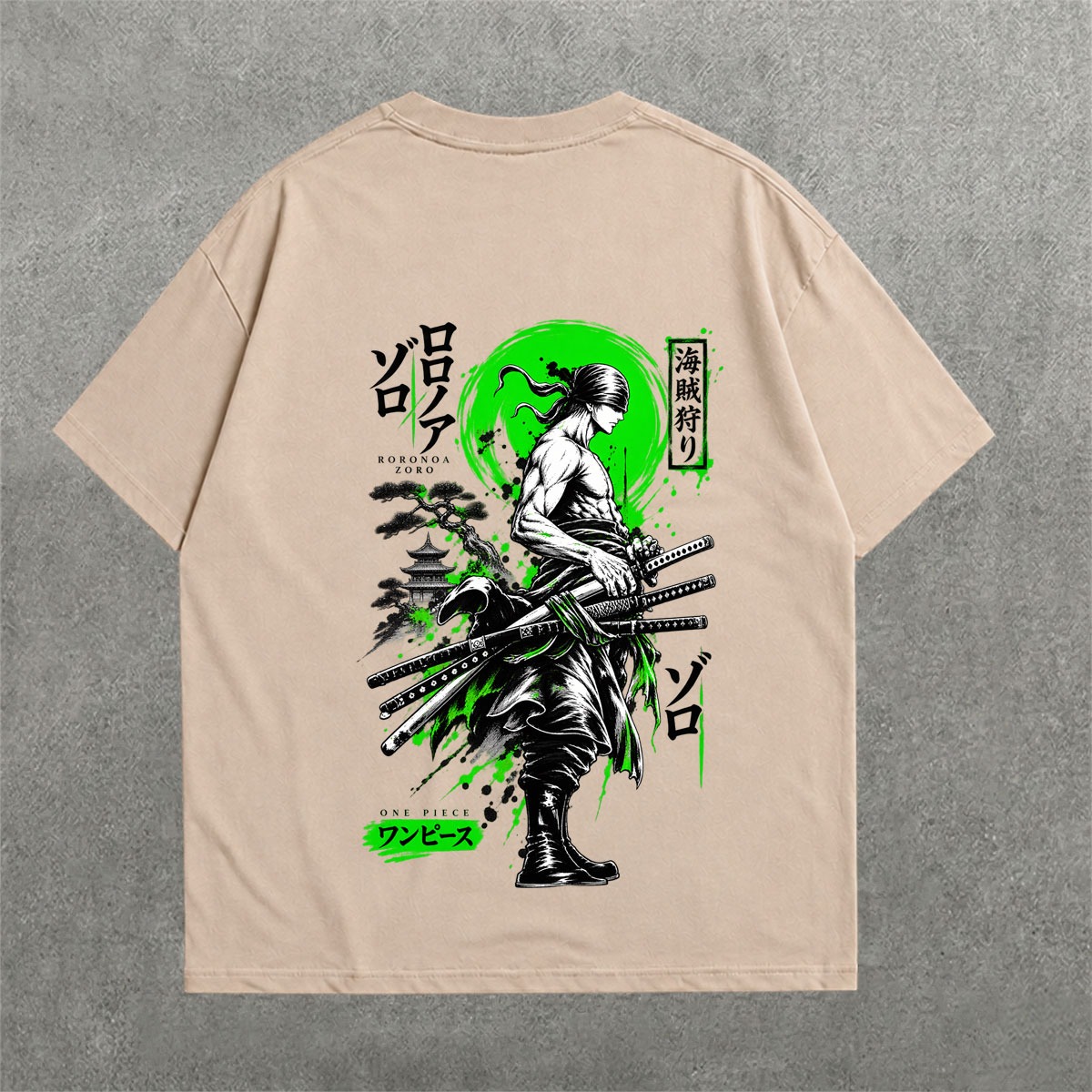 Deez Prints ZORO 2 DROP SHOULDER TEE photo 2