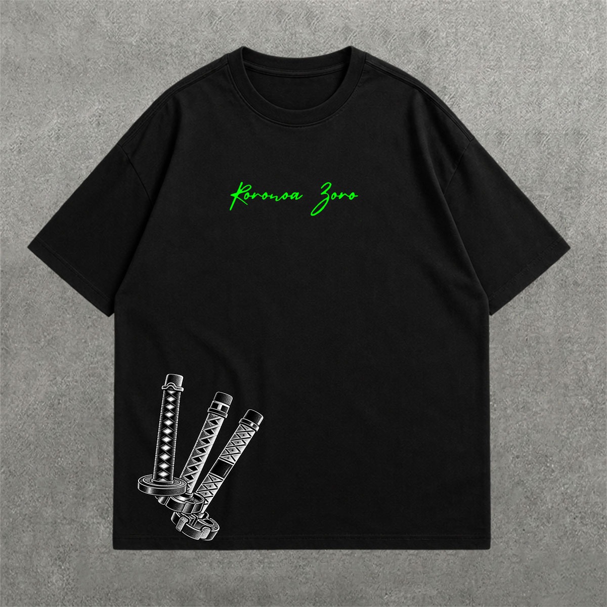 Deez Prints ZORO DROP SHOULDER TEE photo 6