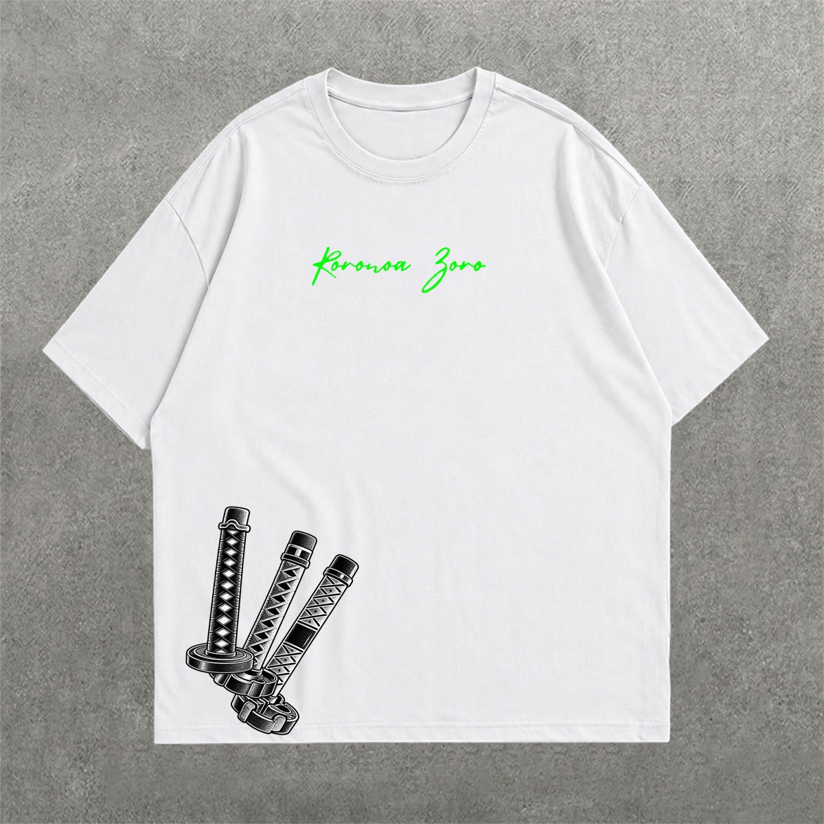 Deez Prints ZORO DROP SHOULDER TEE photo 4