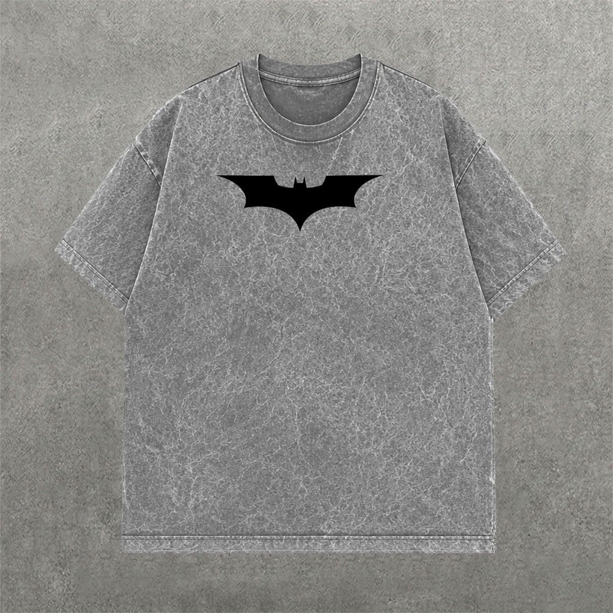 Deez Prints BATMAN ACID WASH TEE — ACID WASH