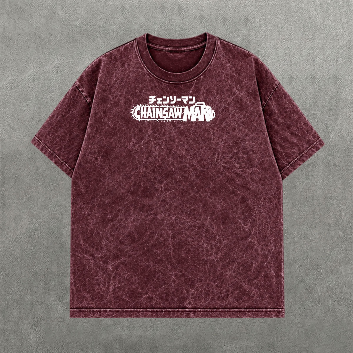 Deez Prints CHAINSAW ACID WASH TEE photo 4