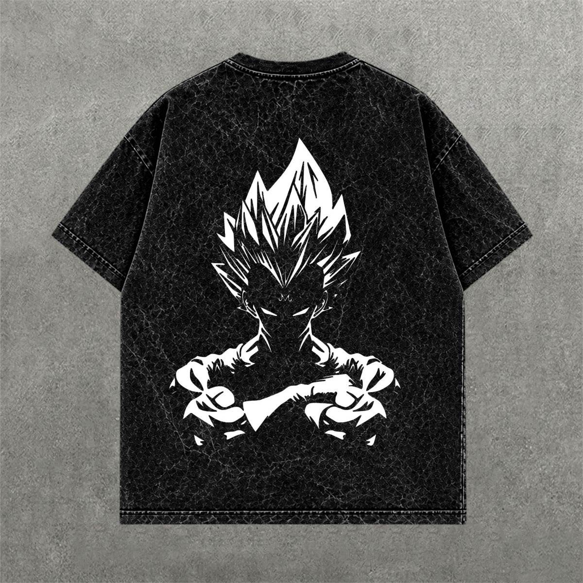 Deez Prints DBZ 2 ACID WASH TEE — acid wash view 1
