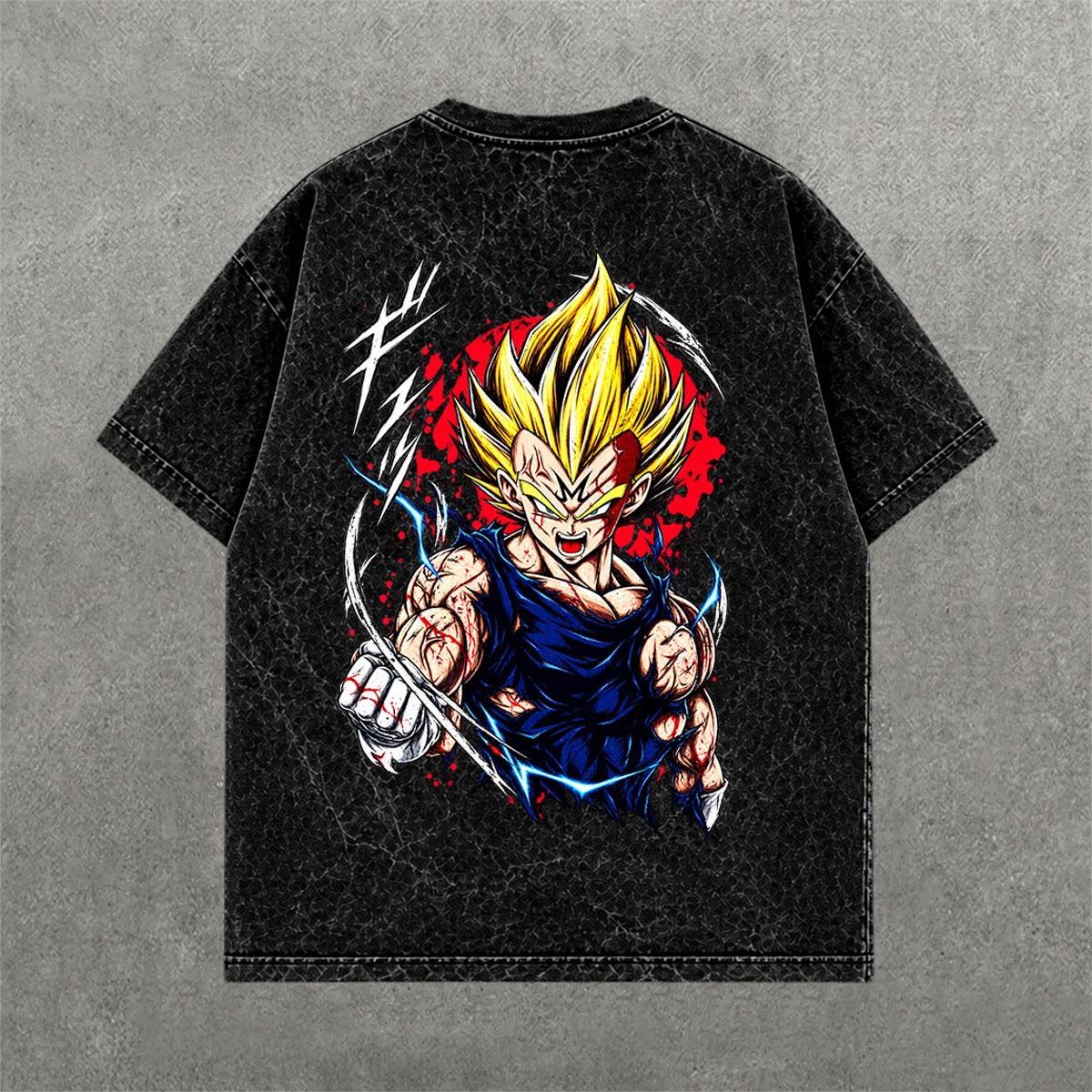 Deez Prints DBZ 3 ACID WASH TEE photo 2