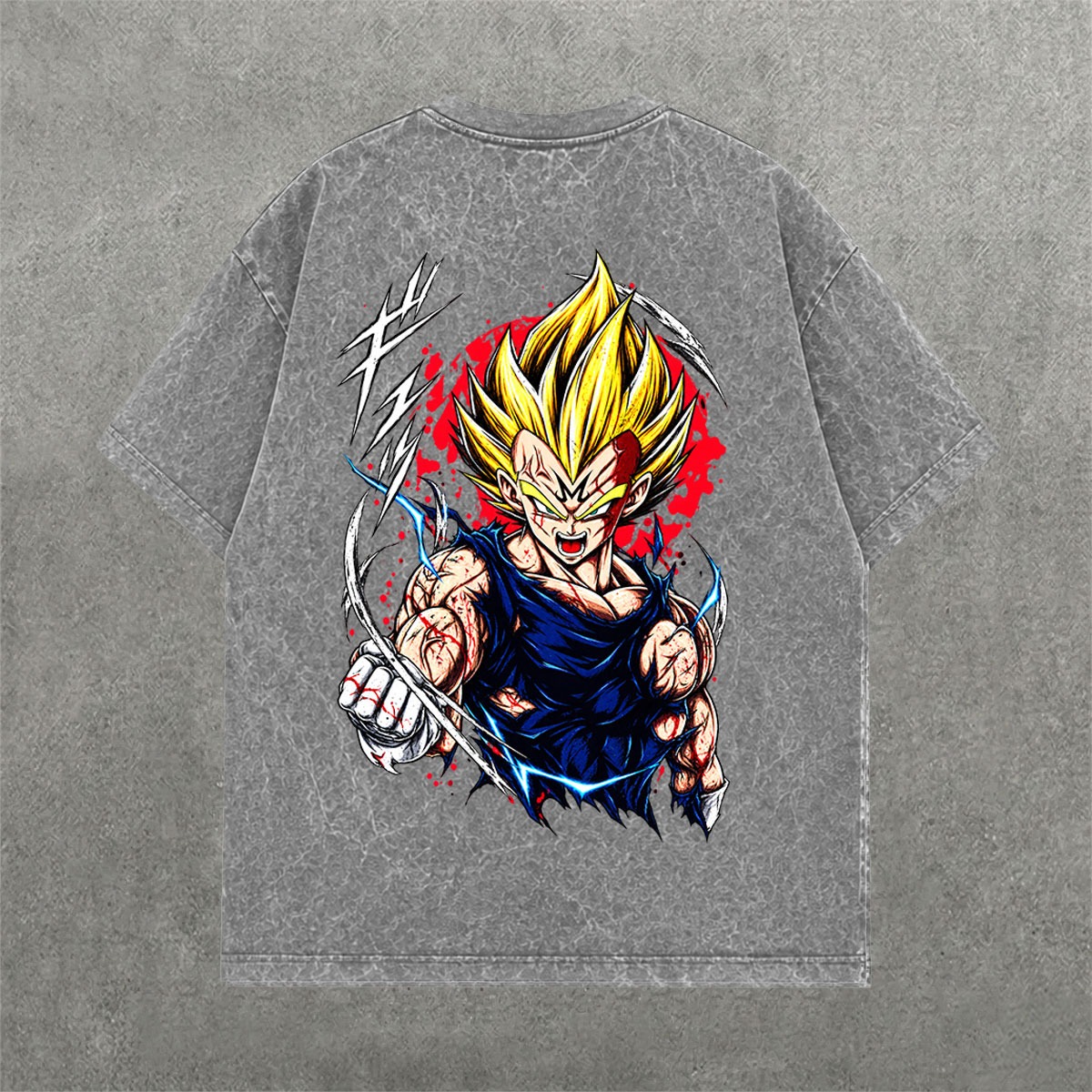 Deez Prints DBZ 3 ACID WASH TEE photo 4