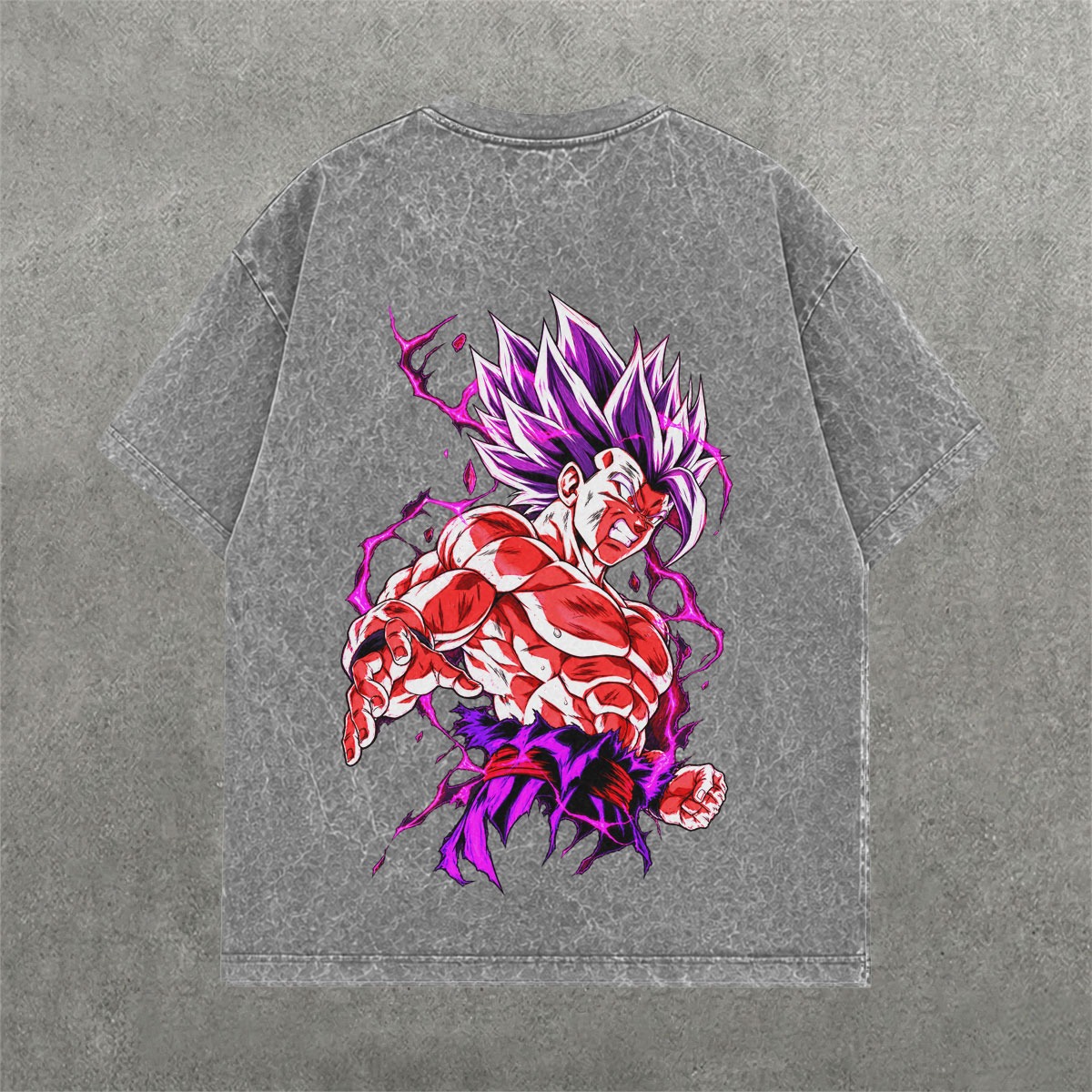 Deez Prints DBZ 4 ACID WASH TEE photo 4