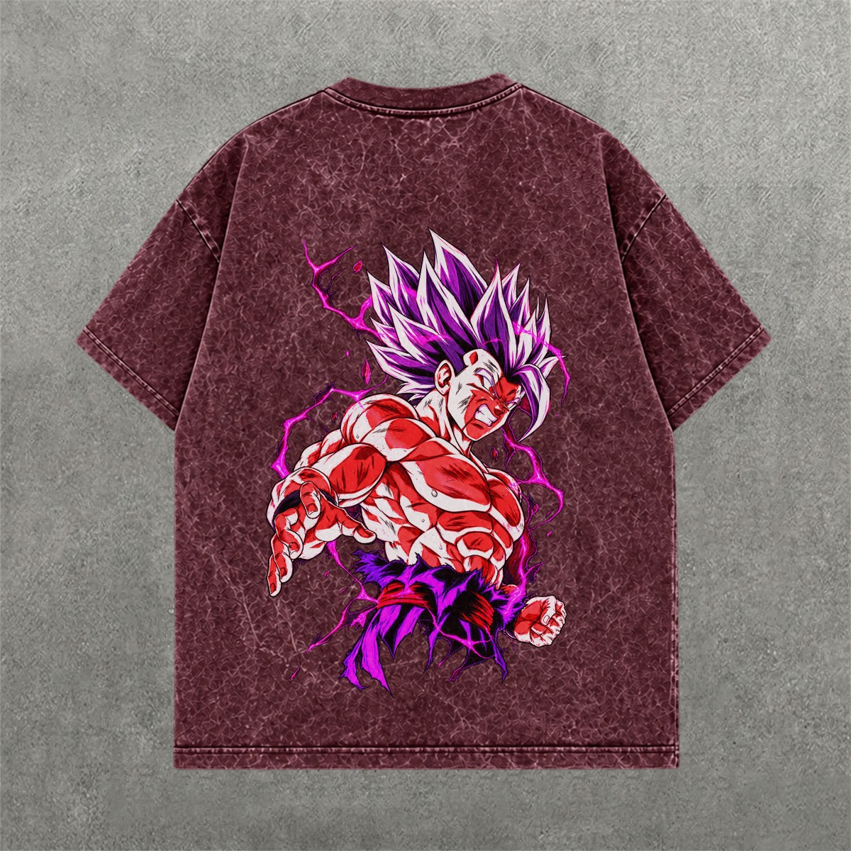 Deez Prints DBZ 4 ACID WASH TEE photo 2