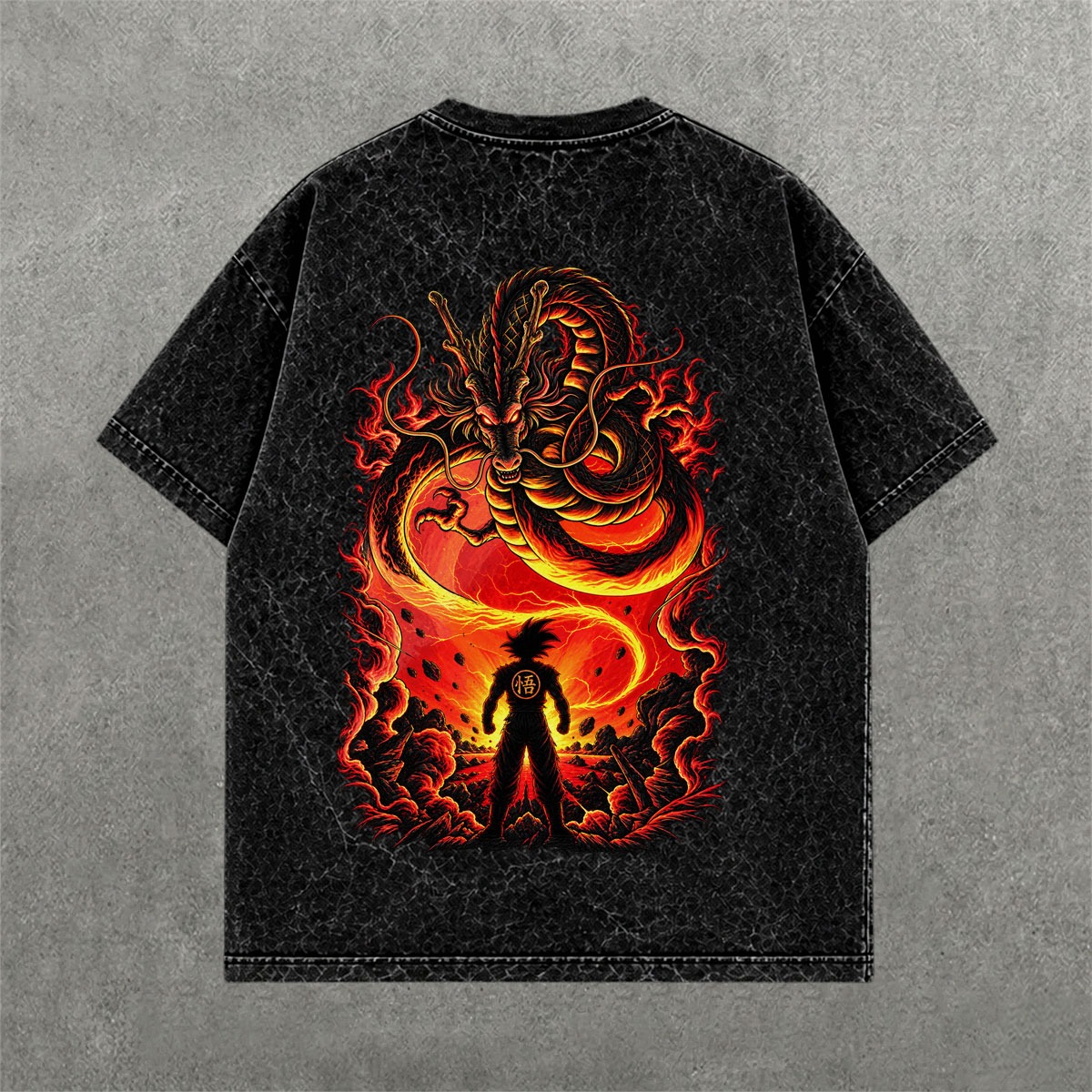 Deez Prints DBZ 5 ACID WASH TEE photo 2