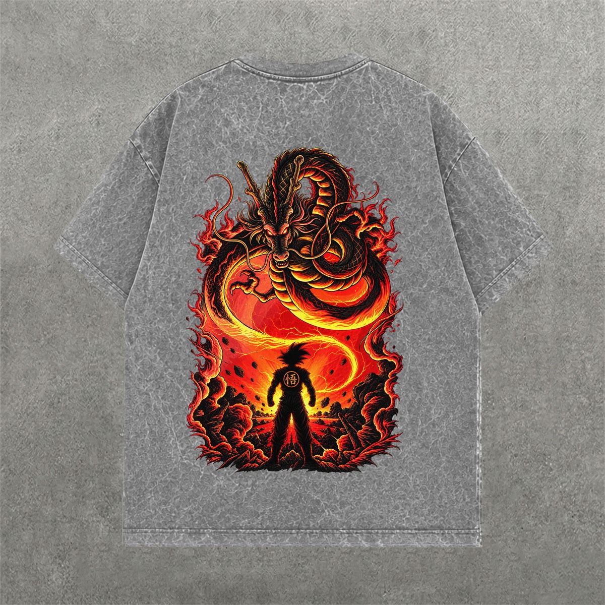 Deez Prints DBZ 5 ACID WASH TEE photo 3