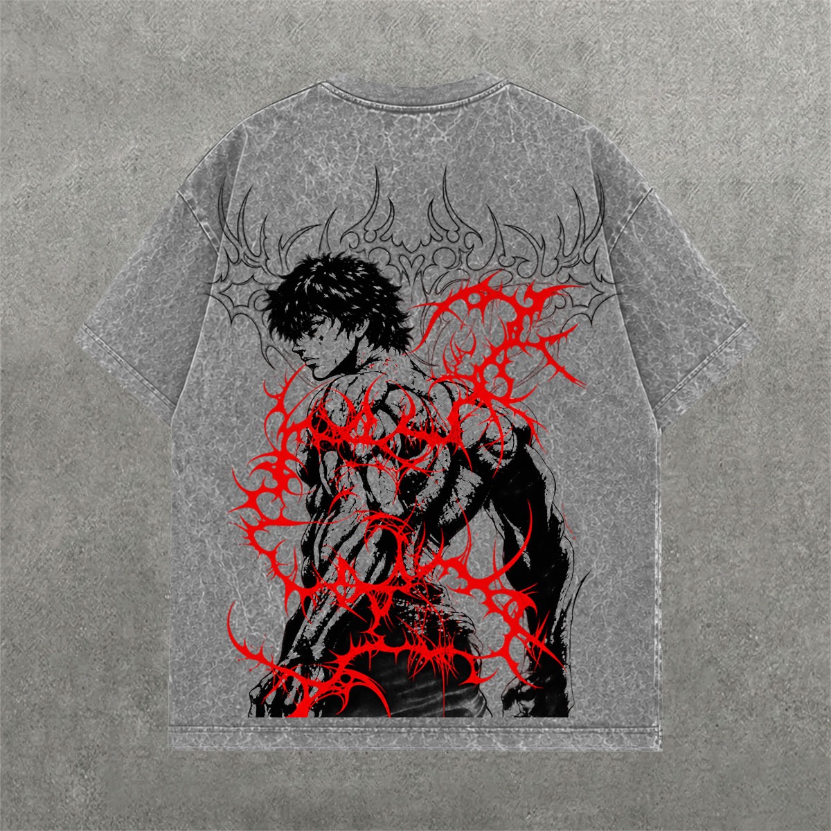 Deez Prints KAIJIN ACID WASH TEE photo 2