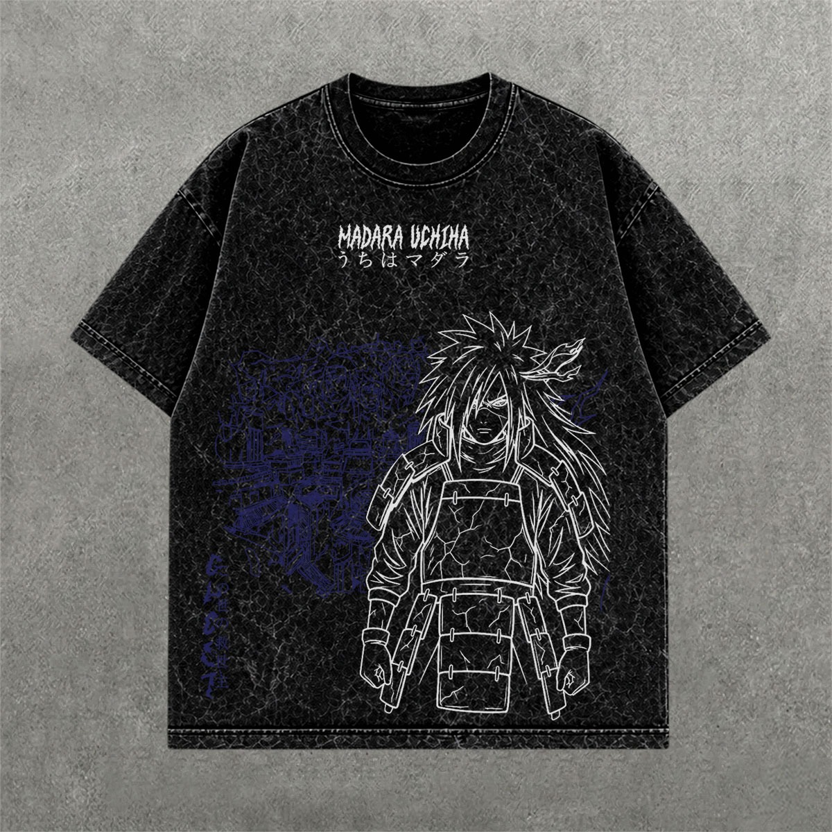Deez Prints MADARA ACID WASH TEE photo 2