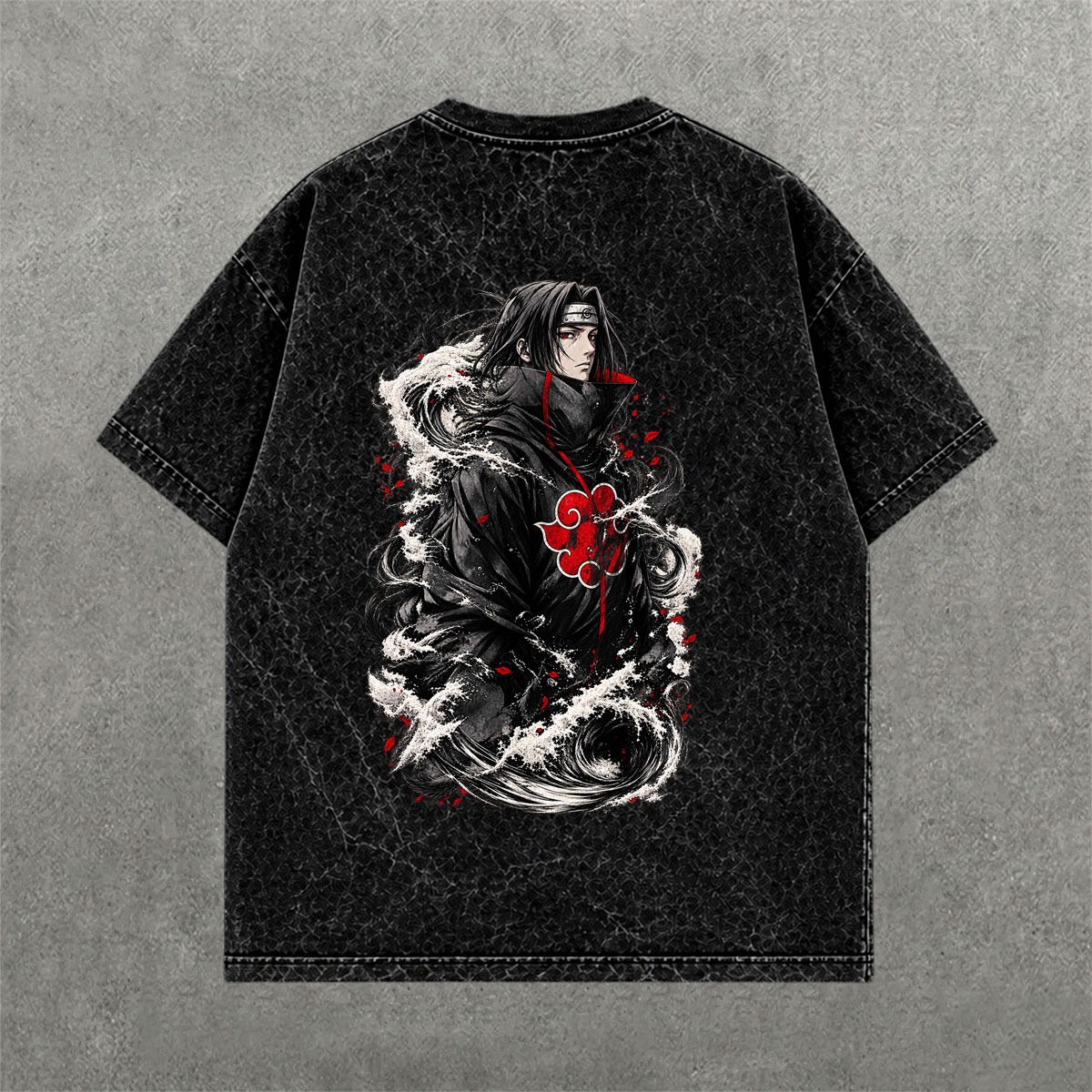 Deez Prints NARUTO 5 ACID WASH TEE photo 2