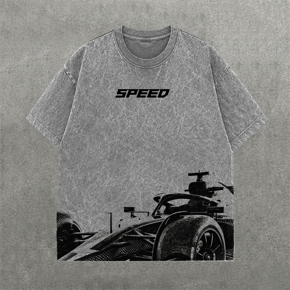 Deez Prints SPEED ACID WASH TEE photo 2