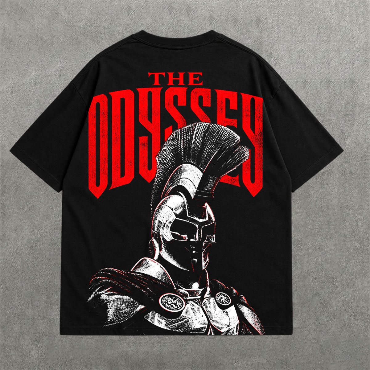 Deez Prints The Odyssey Drop Shoulder Tee — DROP SHOULDER