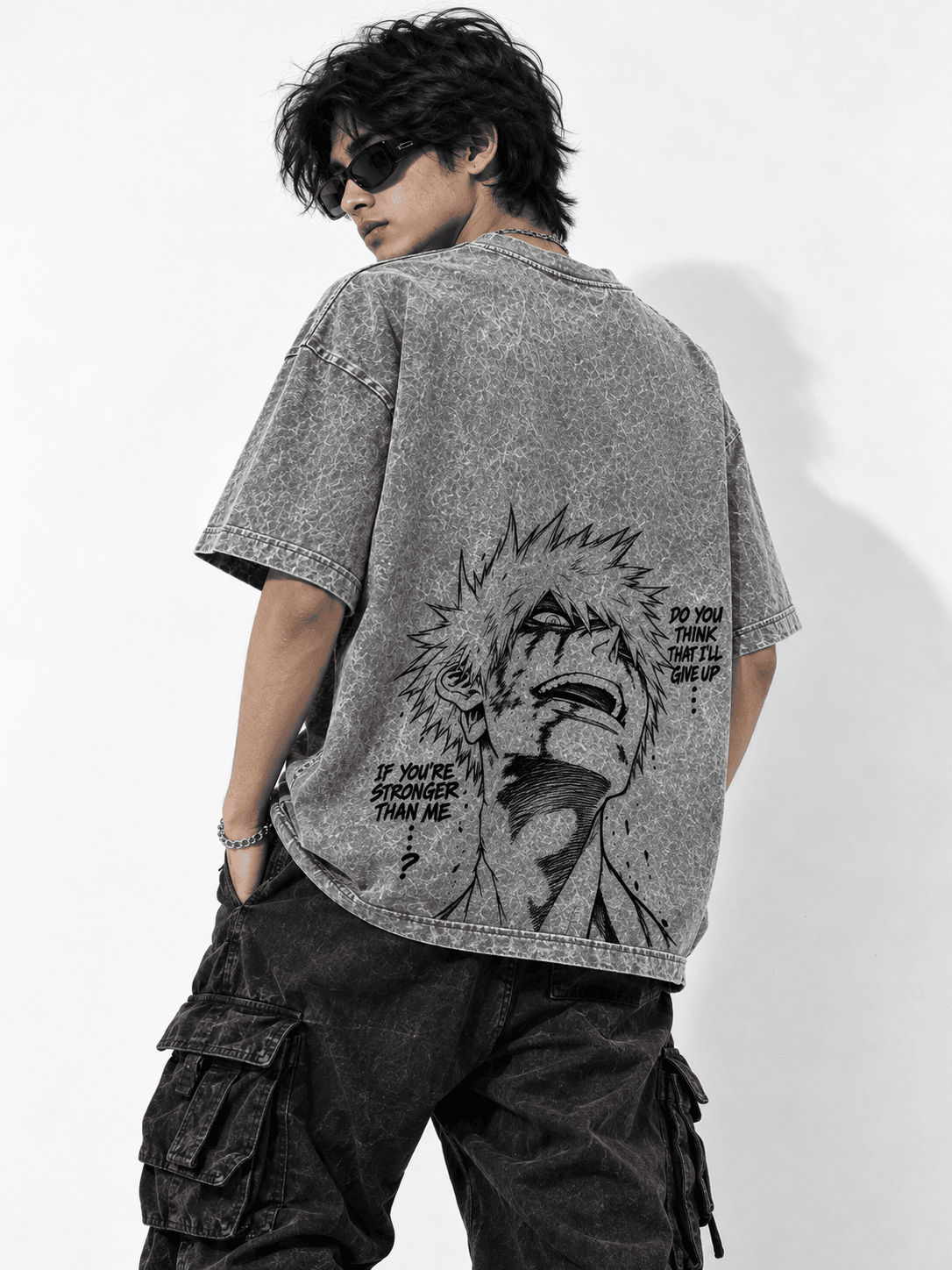 Deez Prints BLEACH ACID WASH TEE — ACID WASH