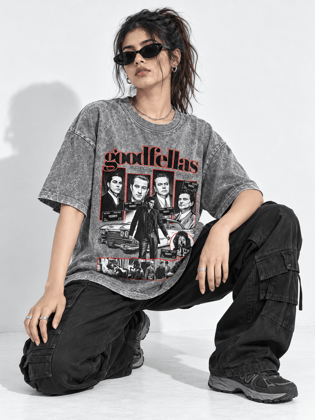 Deez Prints GOODFELLAS ACID WASH TEE — ACID WASH