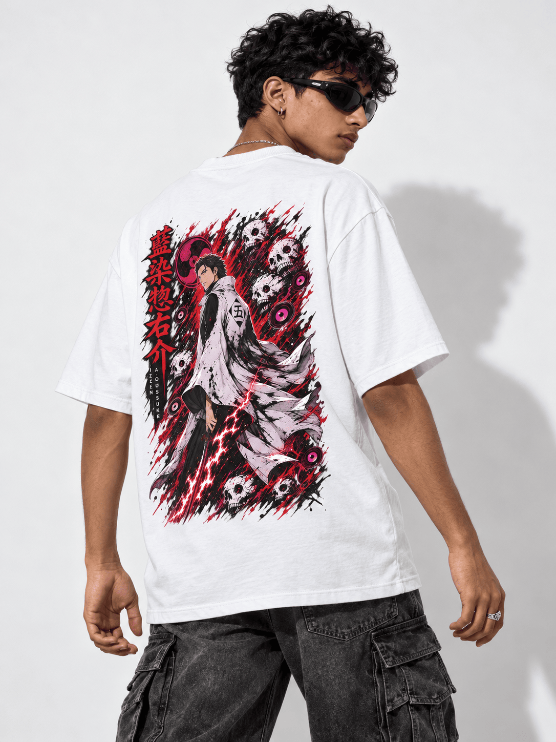 Deez Prints AIZEN DROP SHOULDER TEE — DROP SHOULDER