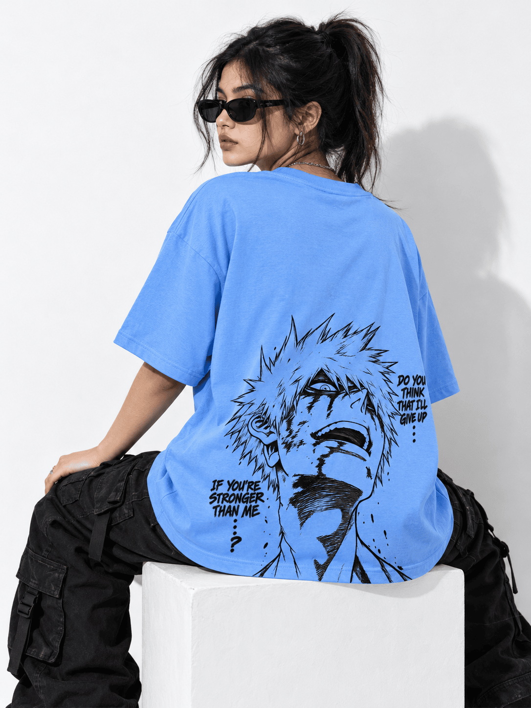 Deez Prints BLEACH DROP SHOULDER TEE — DROP SHOULDER