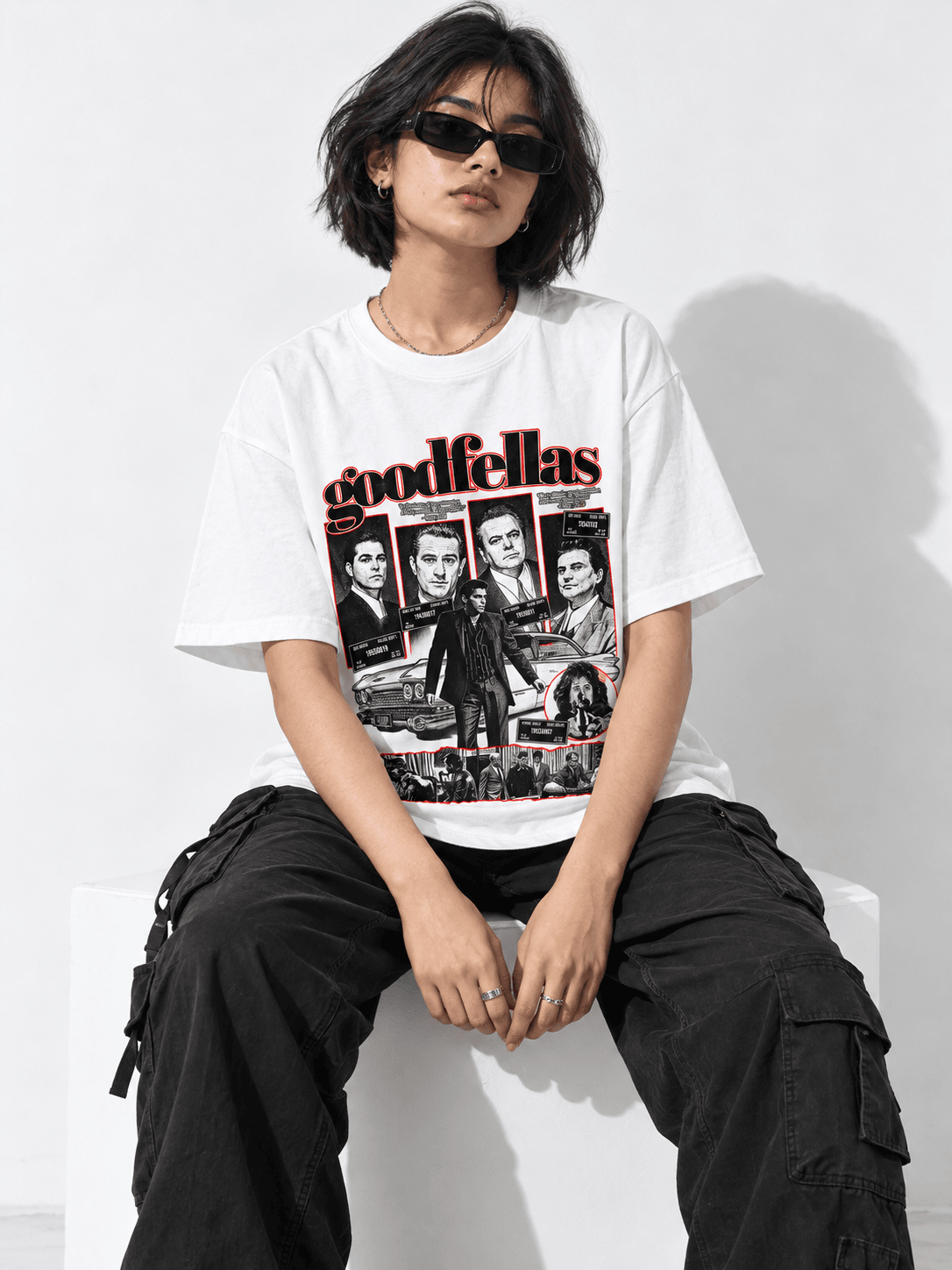 Deez Prints GOODFELLAS DROP SHOULDER TEE — DROP SHOULDER