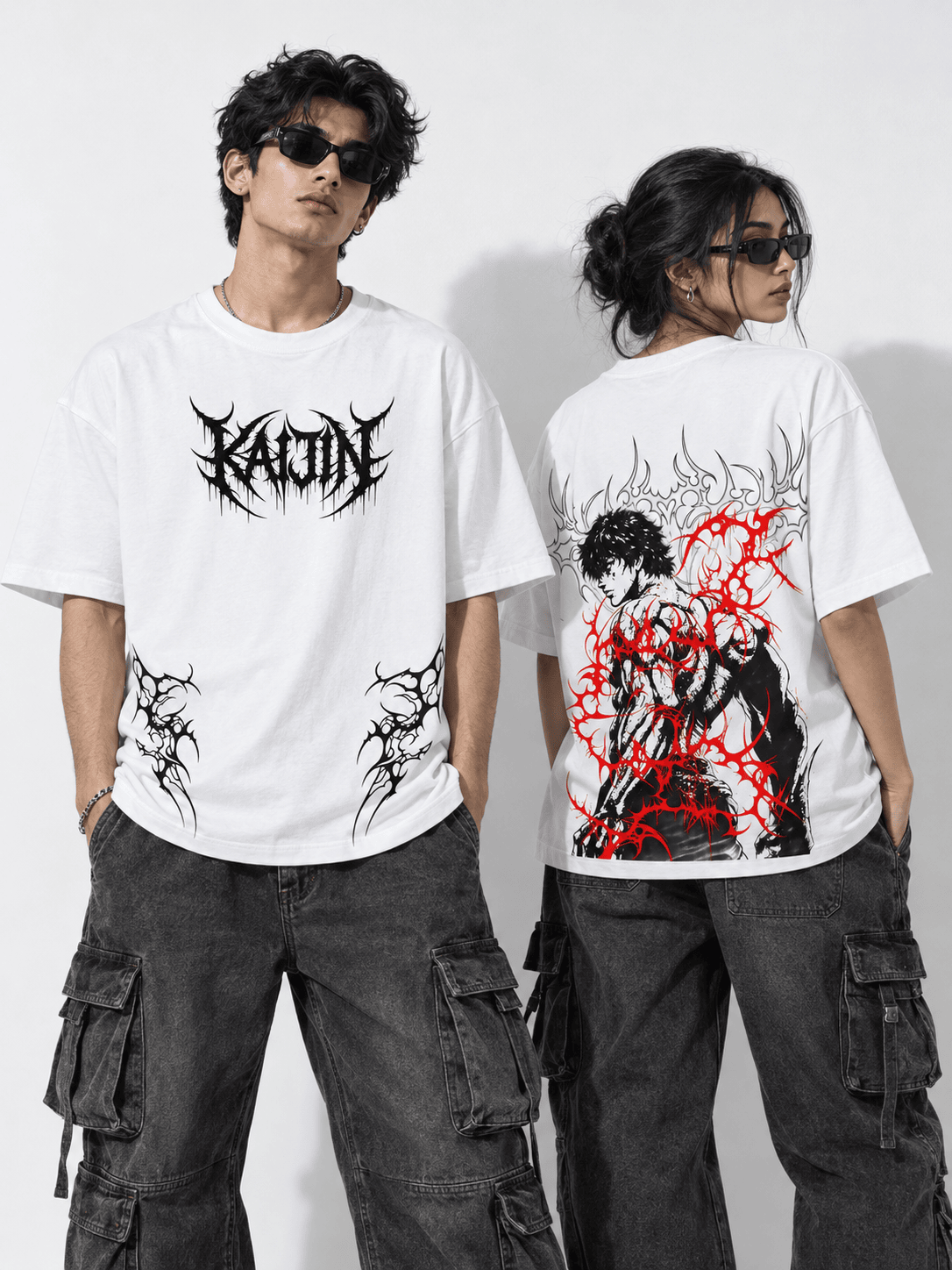 Deez Prints Garou Kaijin Drop Shoulder Tee — DROP SHOULDER