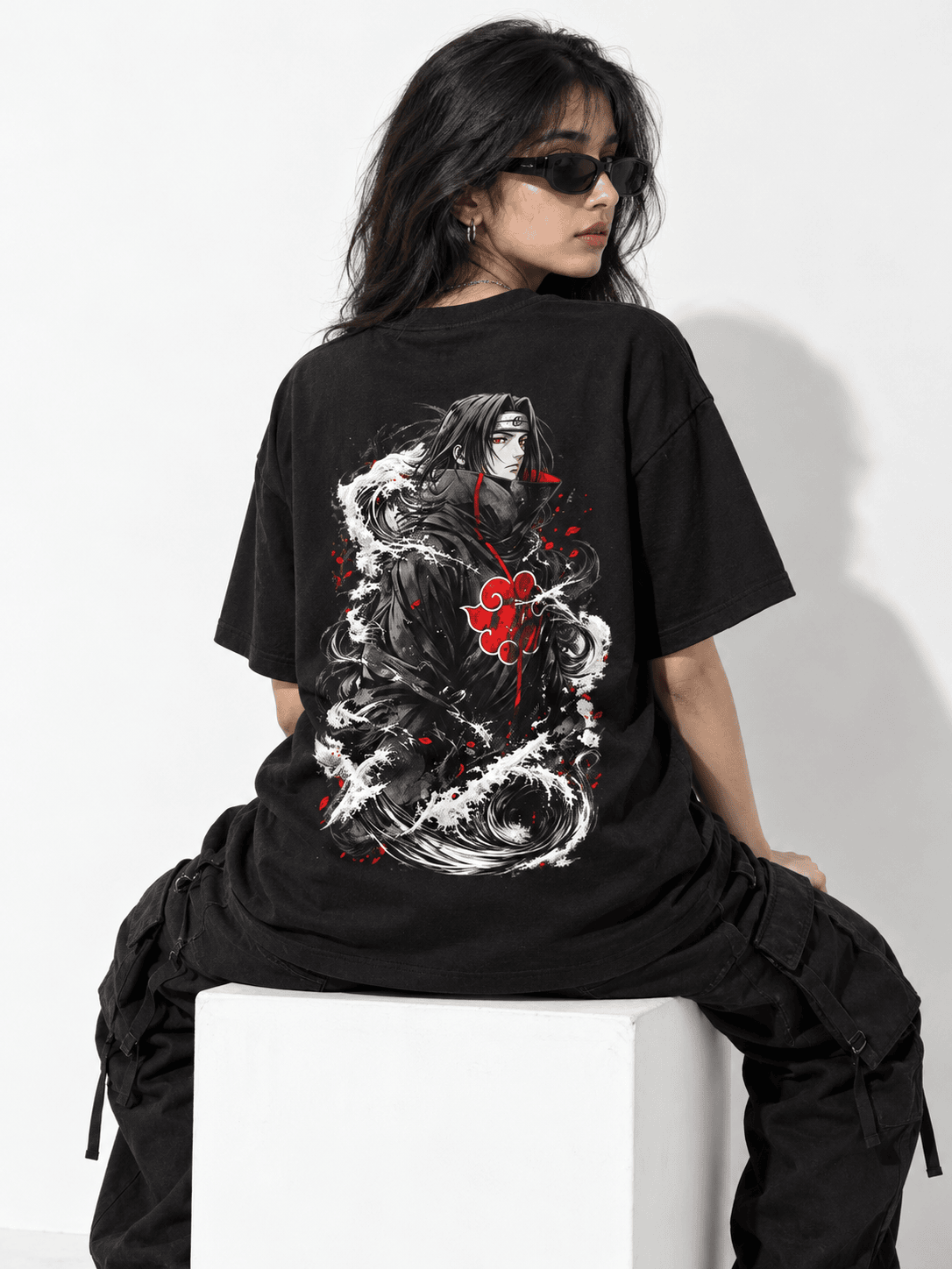 Deez Prints NARUTO 3 DROP SHOULDER TEE — DROP SHOULDER