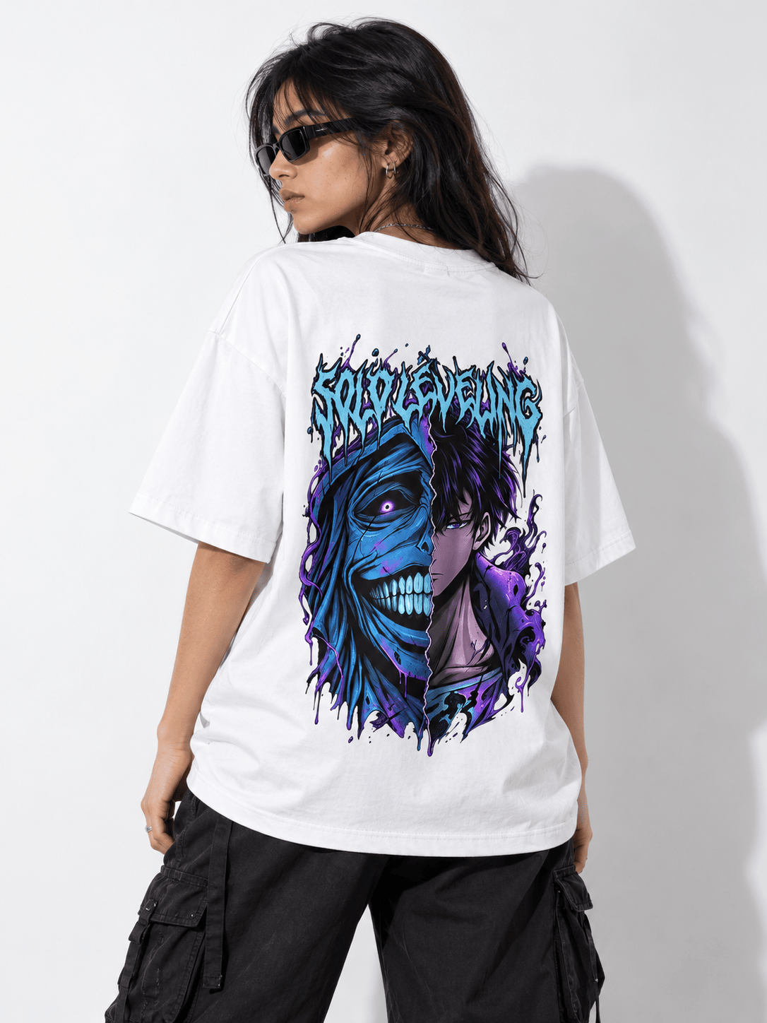 Deez Prints Solo Leveling Drop Shoulder Tee — DROP SHOULDER