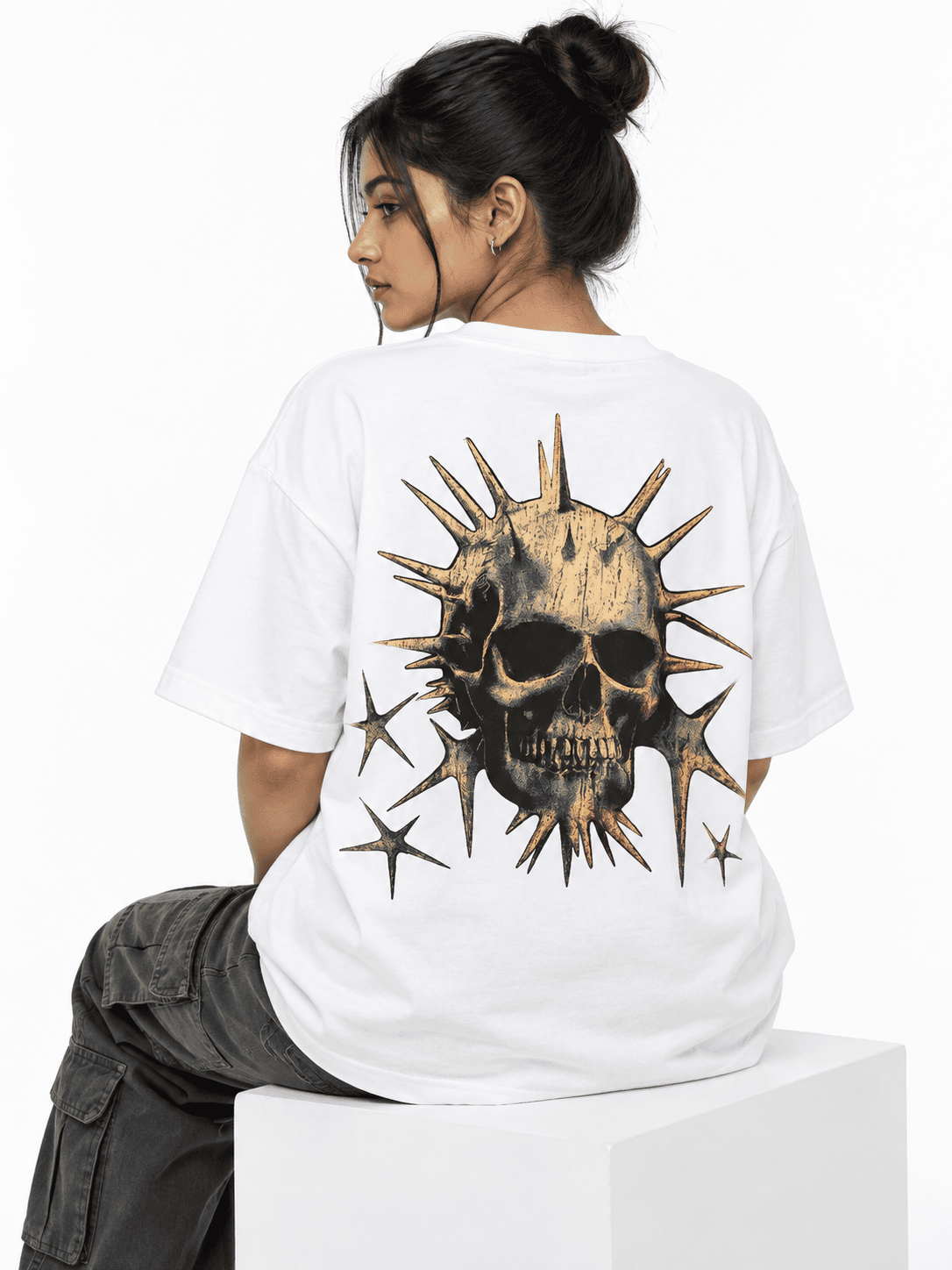 Deez Prints Punish Drop Shoulder Tee — DROP SHOULDER