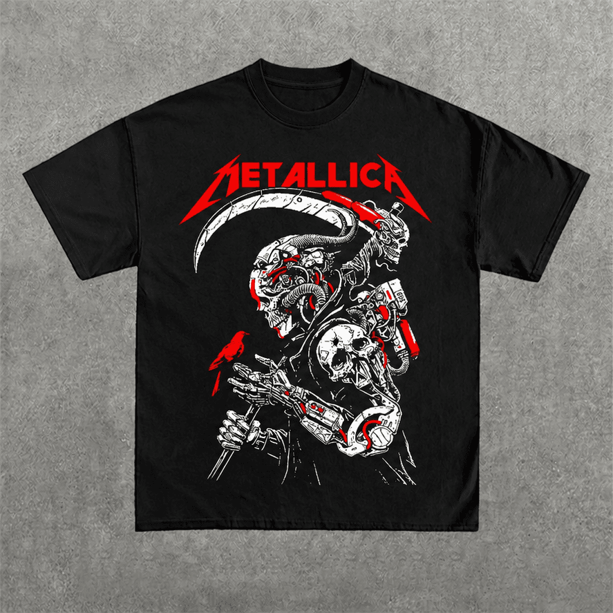 Deez Prints Metallica 2.0 Regular Tee detail view — REGULAR