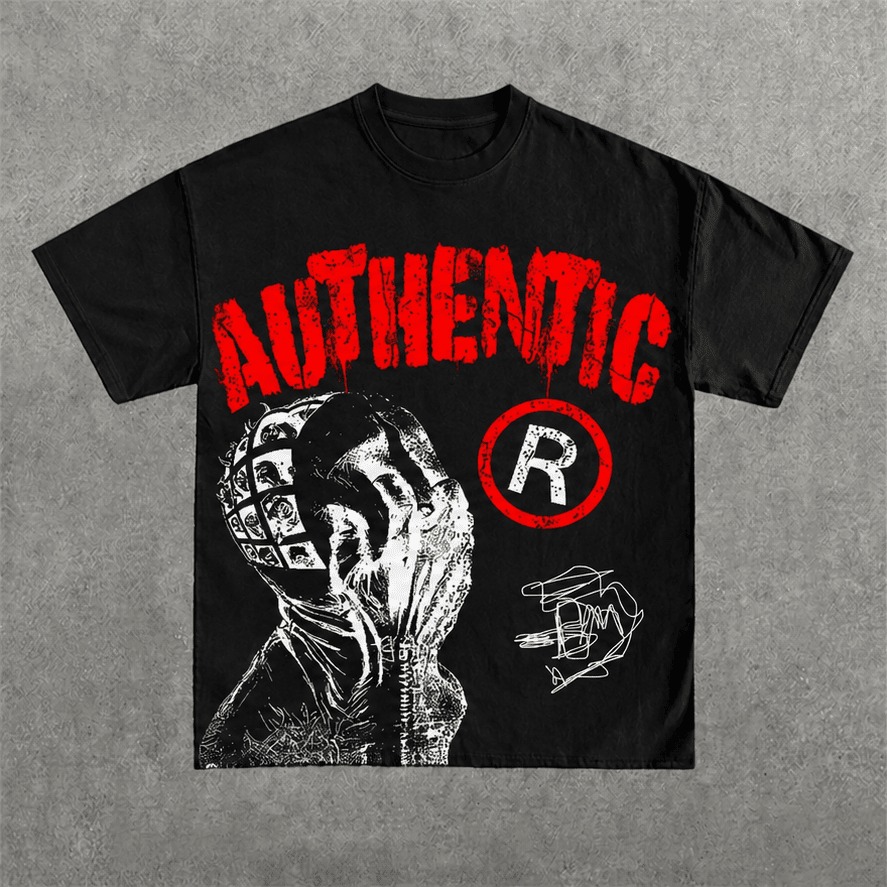 Deez Prints No Friends Regular Tee detail view — REGULAR