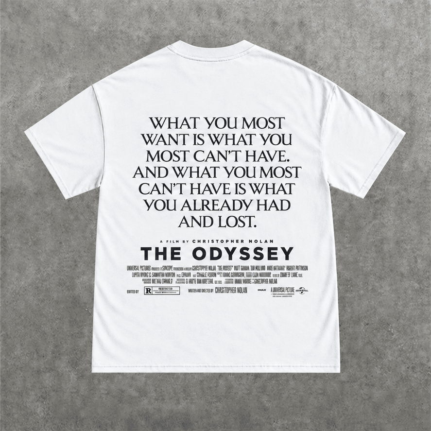 Deez Prints Odyssey Spartan Regular Tee detail view — REGULAR