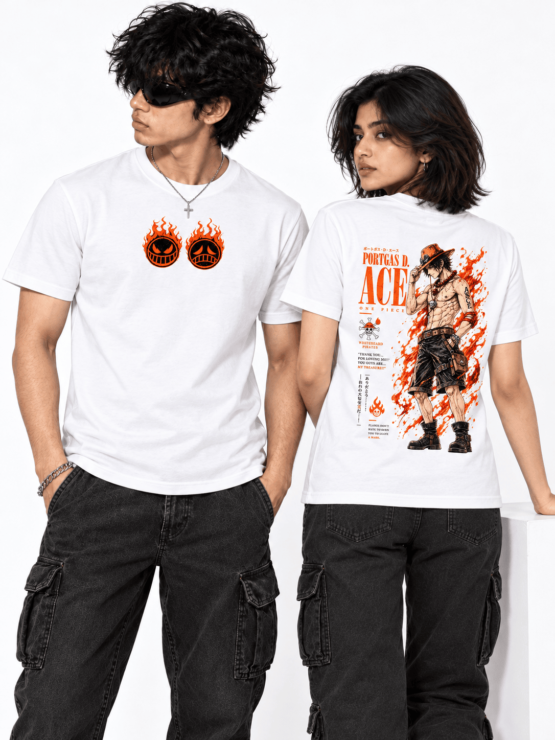 Deez Prints FIRE FIST ACE REGULAR TEE — REGULAR